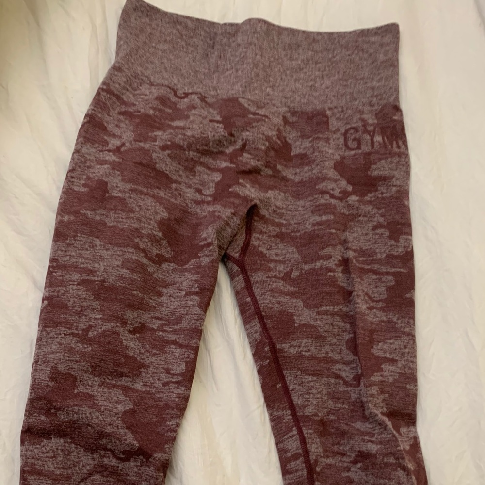 Gymshark seamless camo leggings
